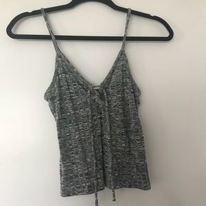 Heathered Gray Crop Top
